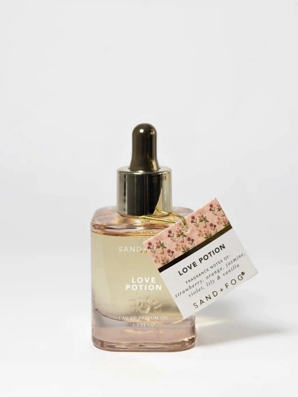 SAND & FOG Love Potion Perfume Oil Pink NWT